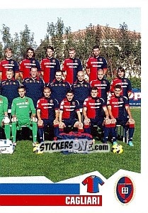 Figurina Squadra - Cagliari (2 of 2) - Calciatori 2012-2013 - Panini