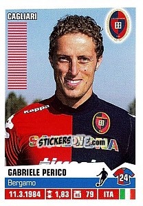 Cromo Gabriele Perico - Calciatori 2012-2013 - Panini