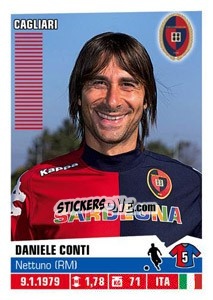 Cromo Daniele Conti - Calciatori 2012-2013 - Panini