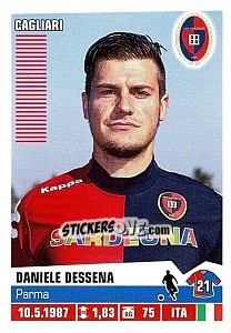 Figurina Daniele Dessena - Calciatori 2012-2013 - Panini