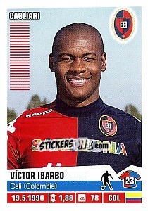 Sticker Víctor Ibarbo - Calciatori 2012-2013 - Panini
