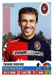 Figurina Thiago Ribeiro - Calciatori 2012-2013 - Panini