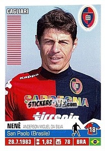 Sticker Nenê - Calciatori 2012-2013 n. 78 - Panini