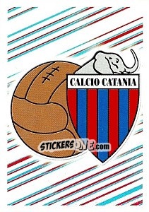 Figurina Scudetto - Catania - Calciatori 2012-2013 - Panini