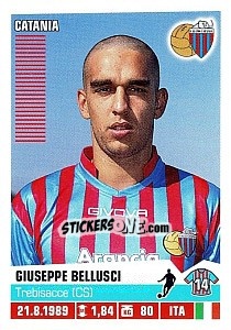 Figurina Giuseppe Bellusci - Calciatori 2012-2013 - Panini