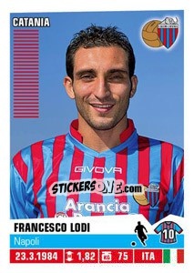 Figurina Francesco Lodi - Calciatori 2012-2013 - Panini