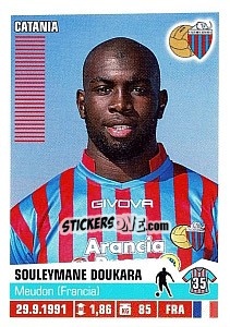 Sticker Souleymane Doukara - Calciatori 2012-2013 n. 101 - Panini