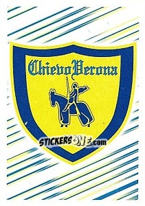 Figurina Scudetto - ChievoVerona - Calciatori 2012-2013 - Panini