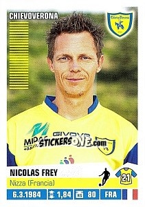 Cromo Nicolas Frey
