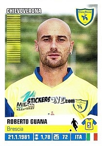 Sticker Roberto Guana - Calciatori 2012-2013 n. 120 - Panini