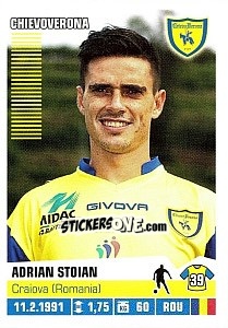 Figurina Adrian Stoian - Calciatori 2012-2013 - Panini