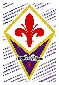 Sticker Scudetto - Fiorentina