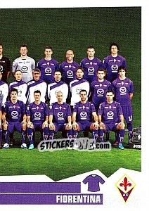 Sticker Squadra - Fiorentina  (2 of 2) - Calciatori 2012-2013 n. 134 - Panini