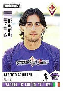 Sticker Alberto Aquilani - Calciatori 2012-2013 - Panini