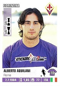 Figurina Alberto Aquilani - Calciatori 2012-2013 - Panini