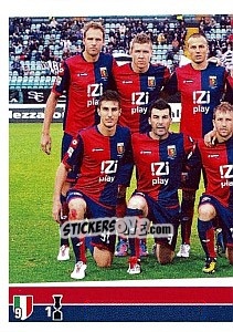 Sticker Squadra - Genoa  (1 of 2) - Calciatori 2012-2013 - Panini