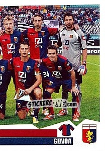 Sticker Squadra - Genoa  (2 of 2) - Calciatori 2012-2013 - Panini