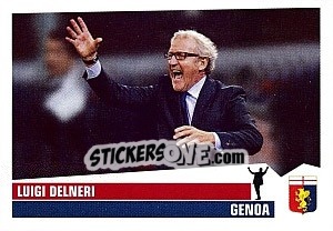 Sticker Luigi Delneri - Calciatori 2012-2013 n. 159 - Panini