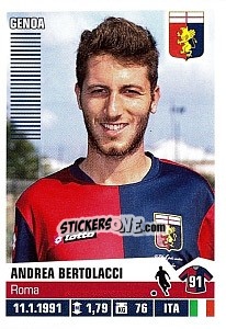 Cromo Andrea Bertolacci - Calciatori 2012-2013 - Panini