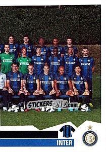 Sticker Squadra - Inter  (2 of 2) - Calciatori 2012-2013 n. 182 - Panini
