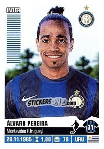 Sticker Álvaro Pereira - Calciatori 2012-2013 - Panini