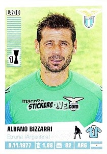 Cromo Albano Bizzarri - Calciatori 2012-2013 - Panini