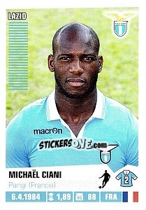 Figurina Michaël Ciani - Calciatori 2012-2013 - Panini