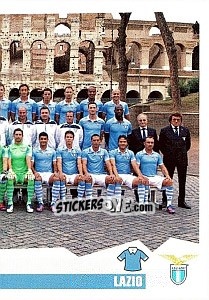 Sticker Squadra - Lazio  (2 of 2) - Calciatori 2012-2013 n. 230 - Panini