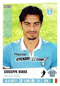Cromo Giuseppe Biava - Calciatori 2012-2013 - Panini
