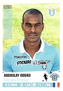 Sticker Abdoulay Konko - Calciatori 2012-2013 n. 237 - Panini