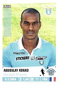 Figurina Abdoulay Konko - Calciatori 2012-2013 - Panini