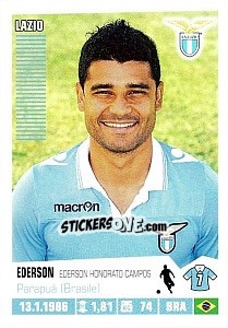 Sticker Ederson - Calciatori 2012-2013 - Panini