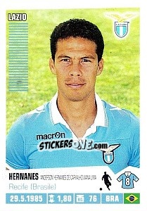 Sticker Hernanes - Calciatori 2012-2013 - Panini