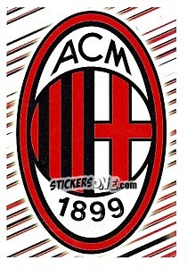 Sticker Scudetto - Milan
