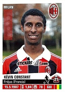 Sticker Kévin Constant - Calciatori 2012-2013 n. 260 - Panini
