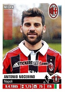 Sticker Antonio Nocerino - Calciatori 2012-2013 n. 264 - Panini