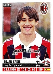 Figurina Bojan Krkic - Calciatori 2012-2013 - Panini