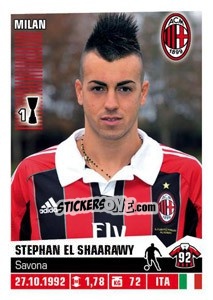 Sticker Stephan El Shaarawy - Calciatori 2012-2013 n. 268 - Panini