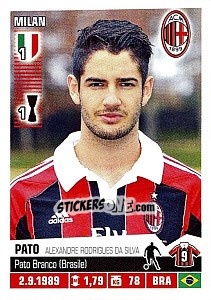 Figurina Pato - Calciatori 2012-2013 - Panini