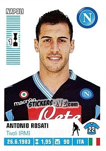 Cromo Antonio Rosati - Calciatori 2012-2013 - Panini