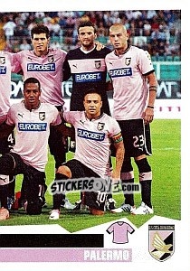 Sticker Squadra - Palermo  (2 of 2) - Calciatori 2012-2013 n. 302 - Panini