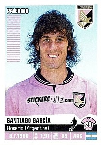 Figurina Santiago García - Calciatori 2012-2013 - Panini