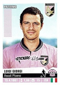 Figurina Luigi Giorgi - Calciatori 2012-2013 - Panini