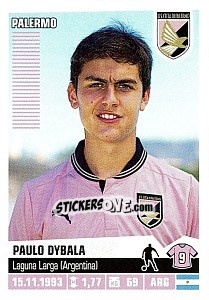 Sticker Paulo Dybala - Calciatori 2012-2013 n. 316 - Panini