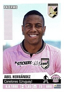 Sticker Abel Hernández - Calciatori 2012-2013 n. 317 - Panini