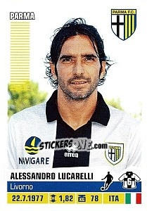 Figurina Alessandro Lucarelli - Calciatori 2012-2013 - Panini