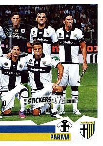 Sticker Squadra - Parma  (2 of 2) - Calciatori 2012-2013 - Panini