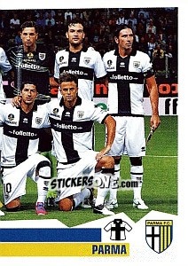 Figurina Squadra - Parma  (2 of 2) - Calciatori 2012-2013 - Panini