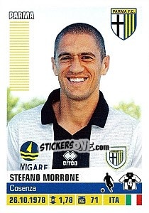 Sticker Stefano Morrone - Calciatori 2012-2013 n. 332 - Panini