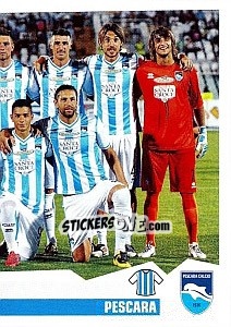 Cromo Squadra - Pescara  (2 of 2) - Calciatori 2012-2013 - Panini